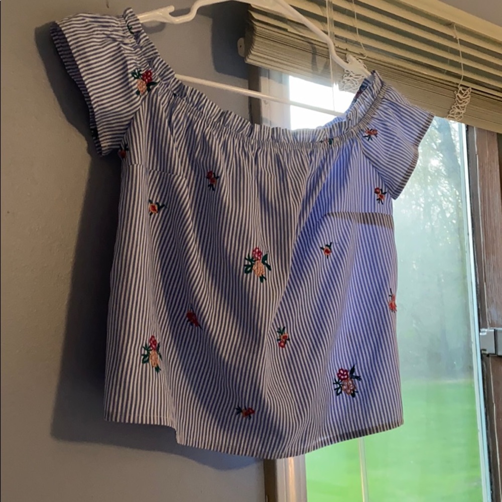 Off the shoulder top